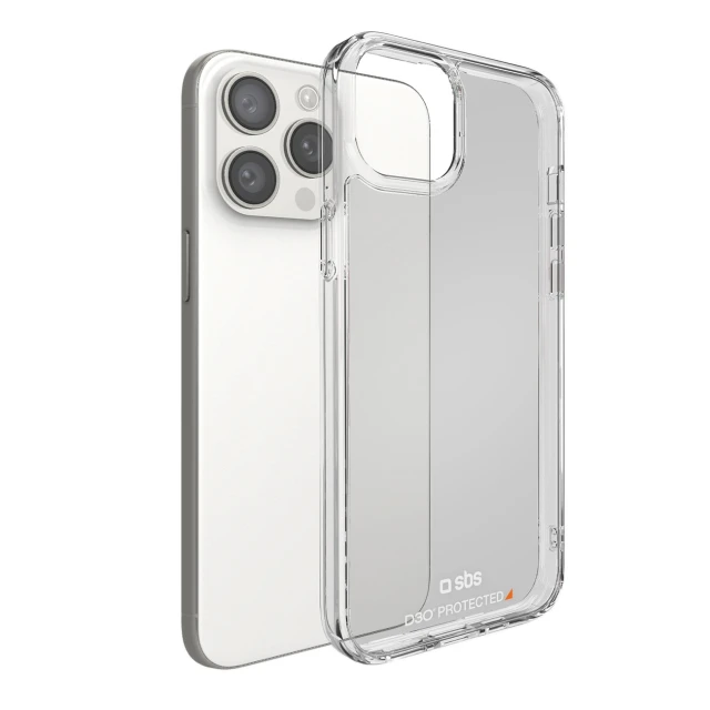 Чохол SBS D3O для iPhone 15 Pro Clear (8018417467899)