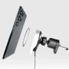 Тримач SBS TESUPP15WRETRACABL зі згортаним кабелем Black with MagSafe (8018417468063)