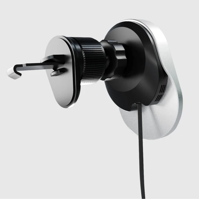 Тримач SBS TESUPP15WRETRACABL зі згортаним кабелем Black with MagSafe (8018417468063)