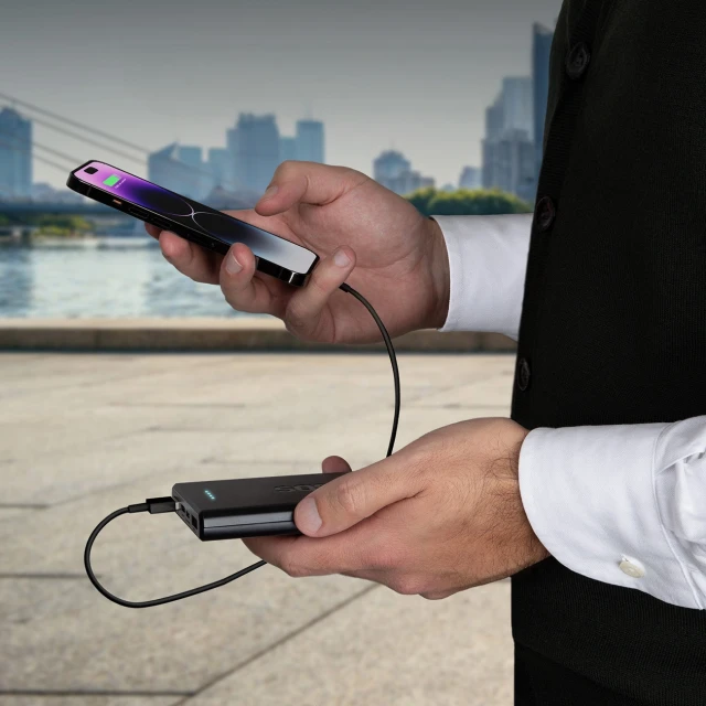 Powerbank SBS 10000 mAh 20W Power Delivery Black (8018417468827)