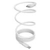 Кабель Puro Magnetic USB-C - USB-C 60W USB 3.2 (20 Gbps) 1m White (8018417469923)