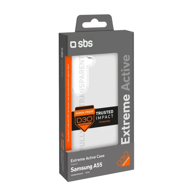 Чехол SBS D3O для Samsung Galaxy A55 Clear (8018417470394)