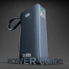 Powerbank SBS 10000mAh 20W з вбудованим кабелем USB-C Grey (8018417481376)