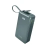 Powerbank SBS 10000 mAh 20W з вбудованим кабелем USB-C та цифровим дисплеєм Grey (8018417481406)