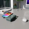 Powerbank SBS 10000 mAh 20W з вбудованим кабелем USB-C та цифровим дисплеєм Grey (8018417481406)