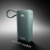 Powerbank SBS 10000 mAh 20W з вбудованим кабелем USB-C та цифровим дисплеєм Grey (8018417481406)