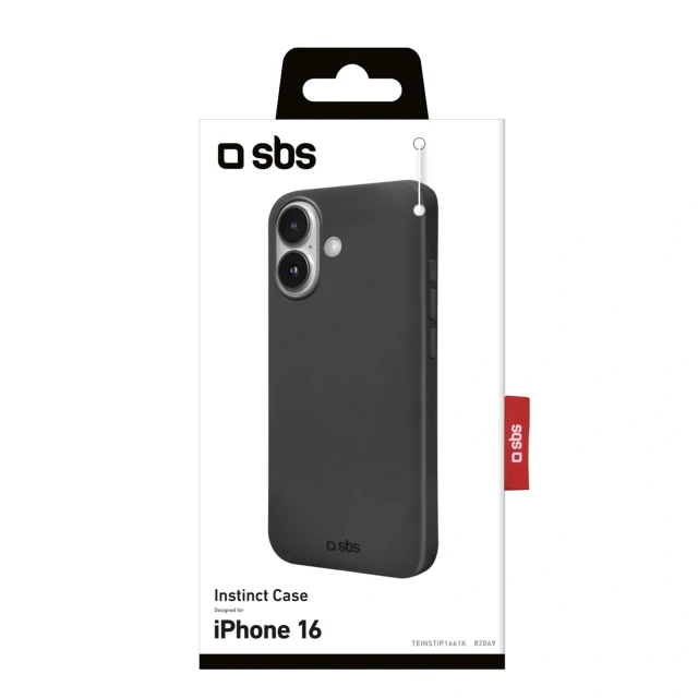 Чохол SBS Instinct для iPhone 16 Black (8018417482069)