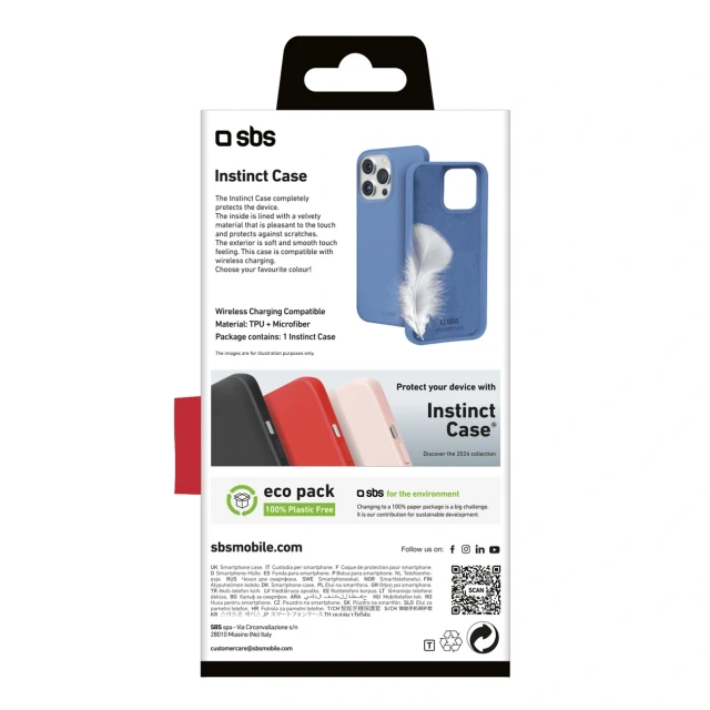 Чохол SBS Instinct для iPhone 16 Pro Blue (8018417482090)