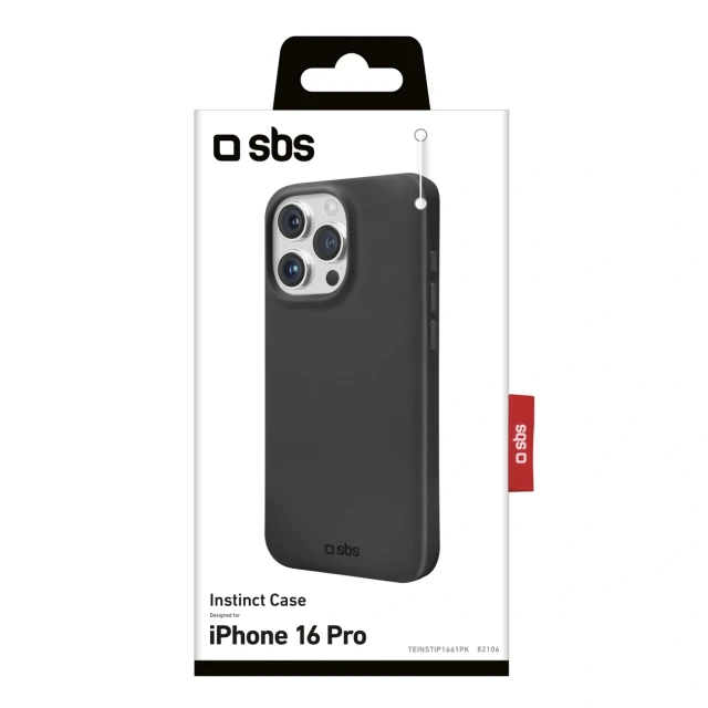 Чохол SBS Instinct для iPhone 16 Pro Black (8018417482106)