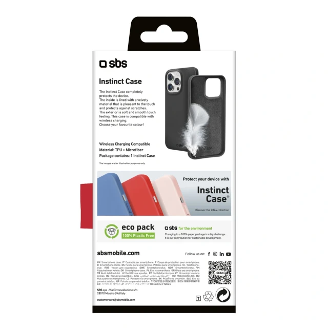 Чохол SBS Instinct для iPhone 16 Pro Black (8018417482106)