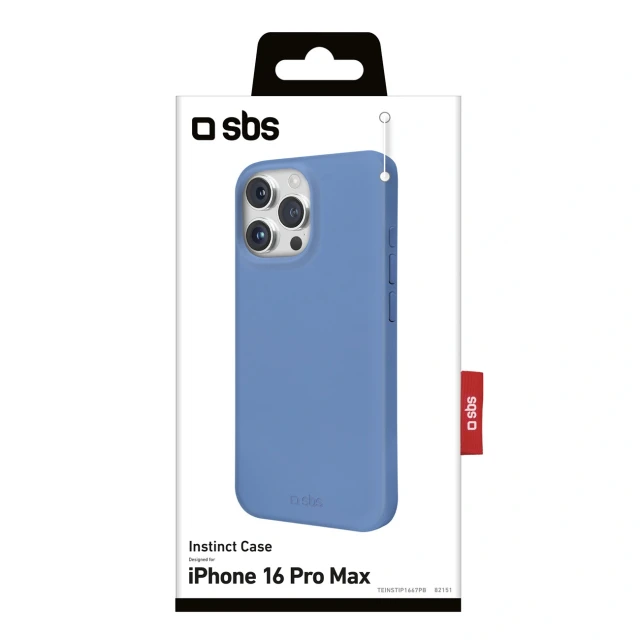 Чохол SBS Instinct для iPhone 16 Pro Max Blue (8018417482151)