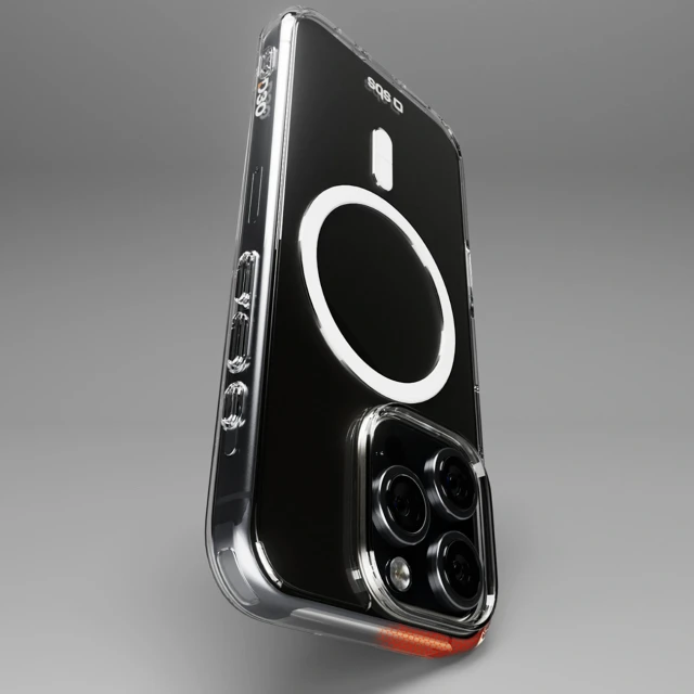 Чохол SBS Extreme Mag D3O для iPhone 16 Pro Clear with MagSafe (8018417482687)