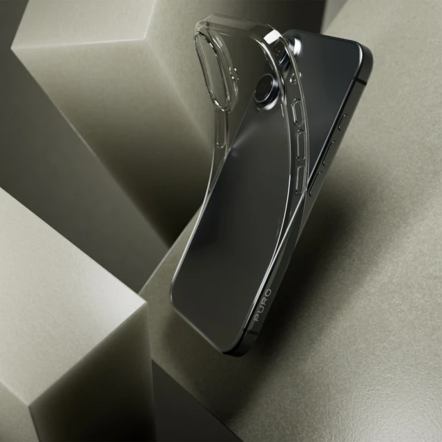 Чехол Puro 03 Nude для iPhone 16 Transparent (8018417484933)