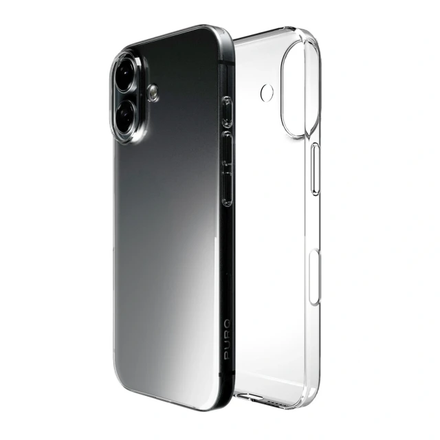 Чехол Puro 03 Nude для iPhone 16 Transparent (8018417484933)