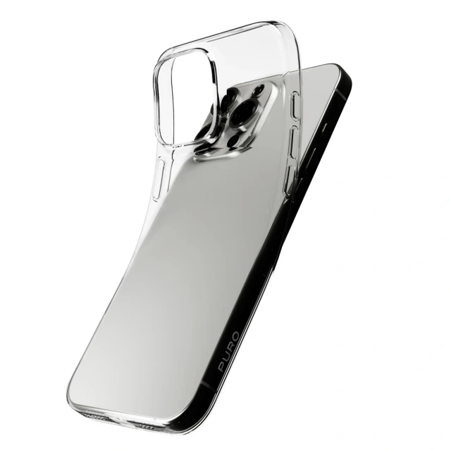 Чехол Puro 03 Nude для iPhone 16 Pro Max Transparent (8018417484964)