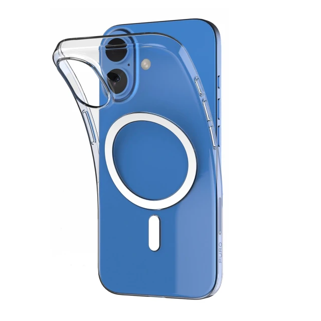 Чохол Puro 03 Mag для iPhone 16 Clear with MagSafe (8018417484971)