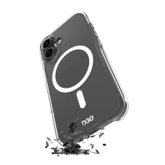 Чохол Puro Impact Clear D3O для iPhone 16 Clear with MagSafe (8018417485053)