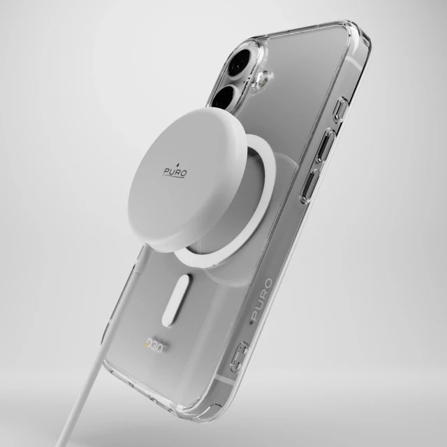 Чохол Puro Impact Clear D3O для iPhone 16 Clear with MagSafe (8018417485053)
