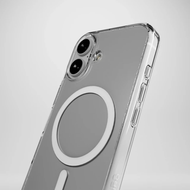 Чохол Puro Impact Clear D3O для iPhone 16 Clear with MagSafe (8018417485053)