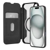 Чохол Puro Book Mag для iPhone 16 Black with MagSafe (8018417485138)