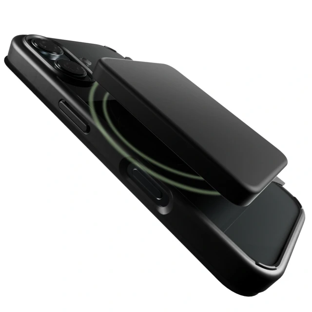 Чохол Puro Book Mag для iPhone 16 Black with MagSafe (8018417485138)