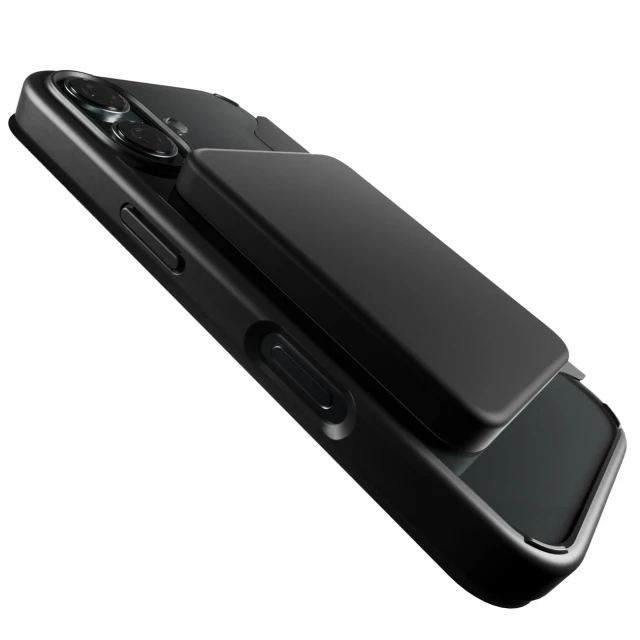 Чохол Puro Book Mag для iPhone 16 Black with MagSafe (8018417485138)