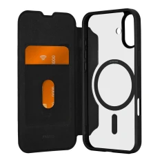 Чохол Puro Book Mag для iPhone 16 Plus Black with MagSafe (8018417485145)