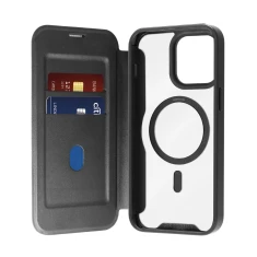 Чохол Puro Book Mag для iPhone 16 Pro Max Black with MagSafe (8018417485169)