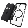 Чехол Puro Book Mag для iPhone 16 Pro Max Black with MagSafe (8018417485169)