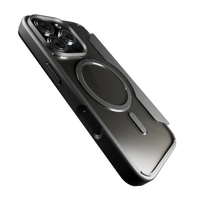 Чехол Puro Book Mag для iPhone 16 Pro Max Black with MagSafe (8018417485169)