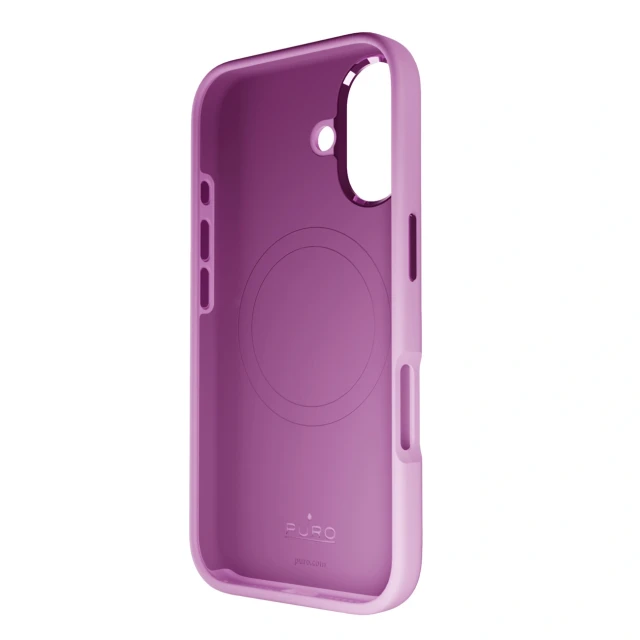 Чохол Puro Icon Mag Pro для iPhone 16 Pink with MagSafe (8018417485213)