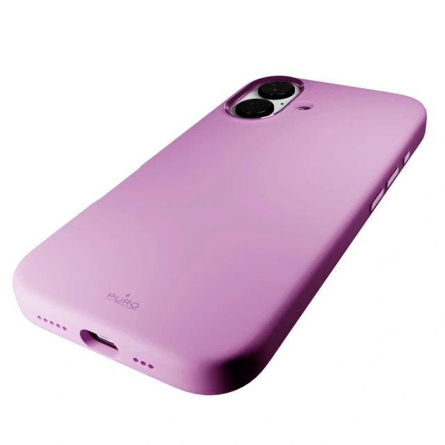 Чохол Puro Icon Mag Pro для iPhone 16 Pink with MagSafe (8018417485213)