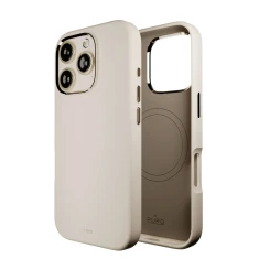Чохол Puro Icon Mag Pro для iPhone 16 Pro Beige with MagSafe (8018417485237)