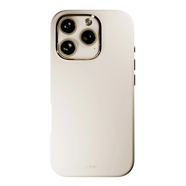 Чохол Puro Icon Mag Pro для iPhone 16 Pro Beige with MagSafe (8018417485237)