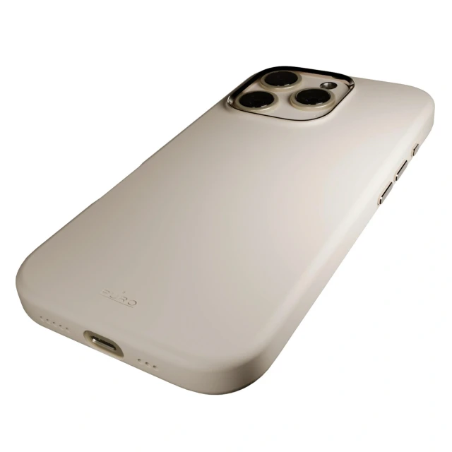 Чохол Puro Icon Mag Pro для iPhone 16 Pro Beige with MagSafe (8018417485237)