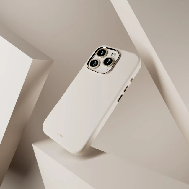 Чохол Puro Icon Mag Pro для iPhone 16 Pro Beige with MagSafe (8018417485237)