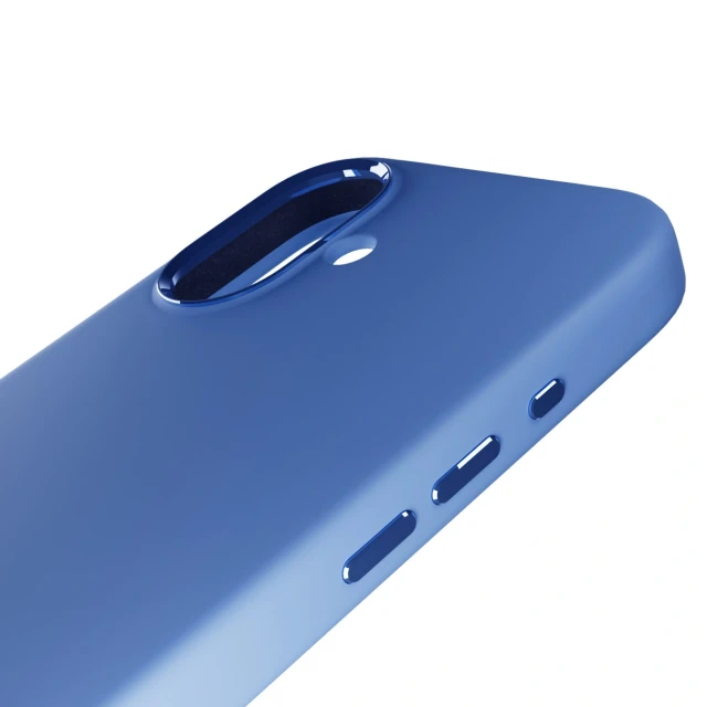 Чохол Puro Icon Mag Pro для iPhone 16 Blue with MagSafe (8018417485251)