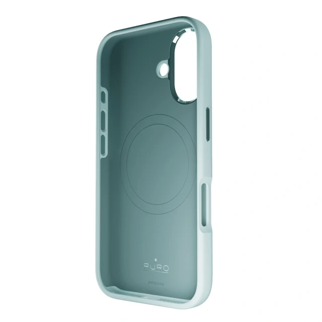 Чохол Puro Icon Mag Pro для iPhone 16 Green with MagSafe (8018417485268)