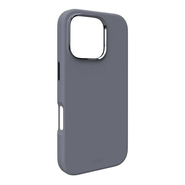 Чохол Puro Icon Mag Pro для iPhone 16 Pro Grey with MagSafe (8018417485275)