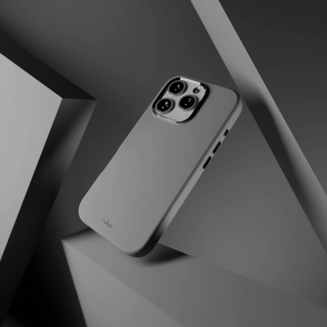 Чохол Puro Icon Mag Pro для iPhone 16 Pro Grey with MagSafe (8018417485275)