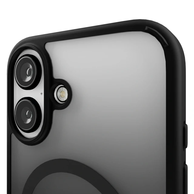 Чохол Puro Gradient для iPhone 16 Black with MagSafe (8018417485299)