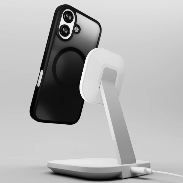 Чохол Puro Gradient для iPhone 16 Black with MagSafe (8018417485299)