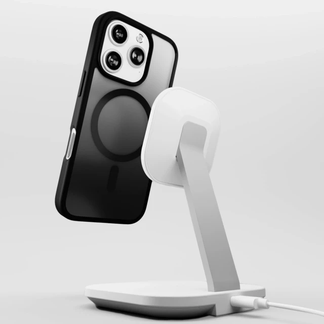 Чохол Puro Gradient для iPhone 16 Pro Black with MagSafe (8018417485312)