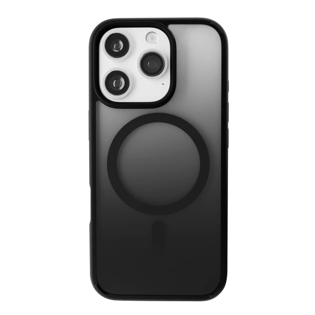 Чохол Puro Gradient для iPhone 16 Pro Black with MagSafe (8018417485312)