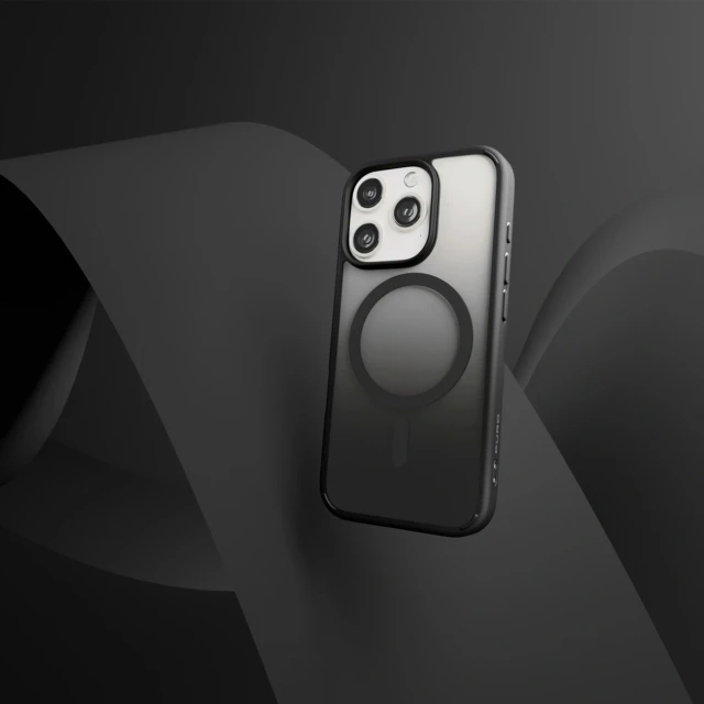 Чохол Puro Gradient для iPhone 16 Pro Max Black with MagSafe (8018417485329)