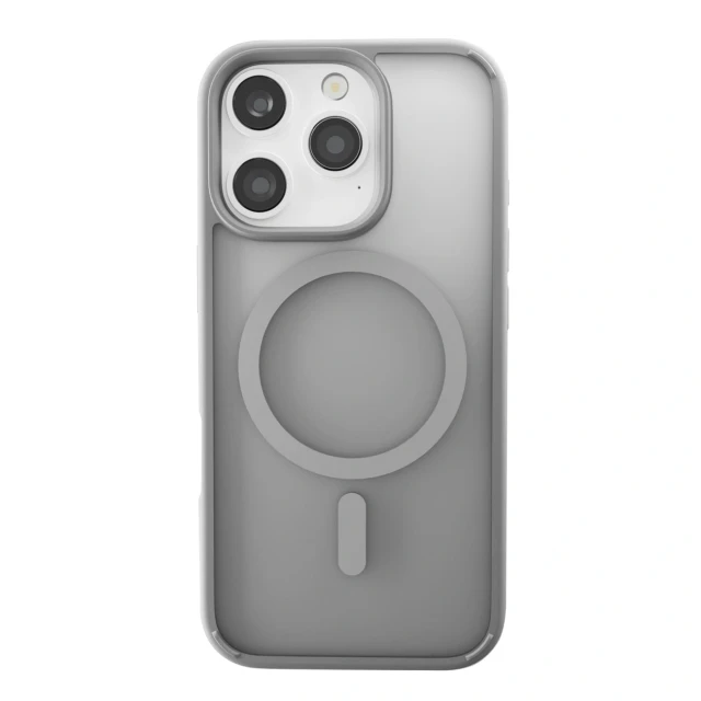 Чохол Puro Gradient для iPhone 16 Pro Silver with MagSafe (8018417485350)