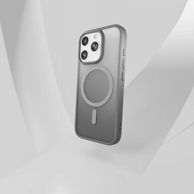 Чохол Puro Gradient для iPhone 16 Pro Silver with MagSafe (8018417485350)