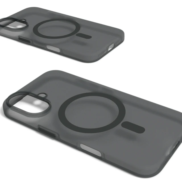 Чохол Puro Daylight для iPhone 16 Black with MagSafe (8018417485374)