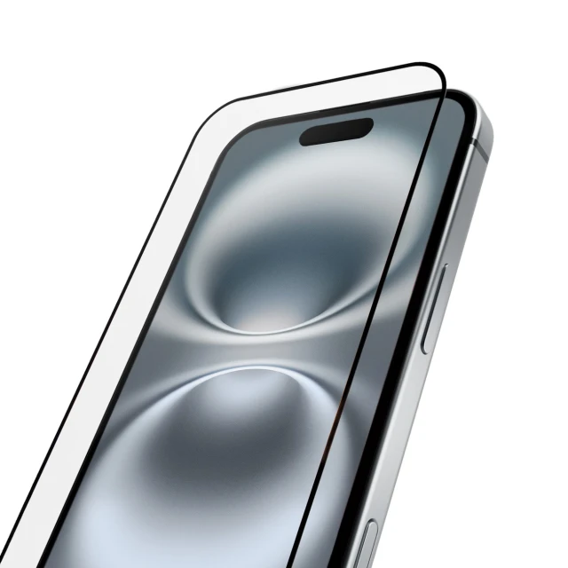 Захисне скло Puro Frame Tempered Glass для iPhone 16 (8018417486371)