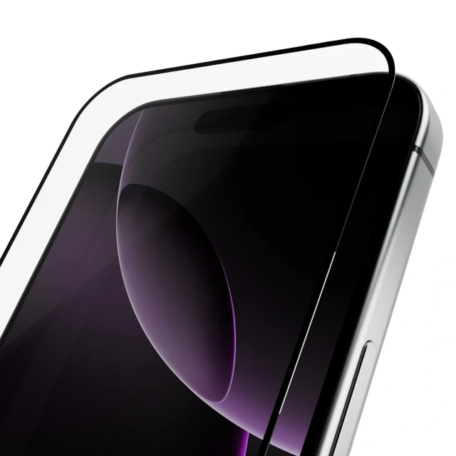 Захисне скло Puro Frame Tempered Glass для iPhone 16 Pro (8018417486395)